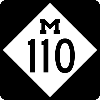 <span class="mw-page-title-main">M-110 (Michigan highway)</span> Former state highway in Manistee County, Michigan, United States