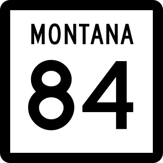 <span class="mw-page-title-main">Montana Highway 84</span> State highway in Montana, United States