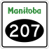 Provincial Road 207 shield