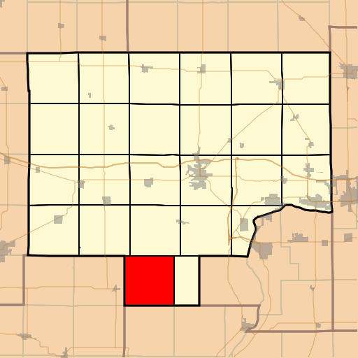 File:Map highlighting Milo Township, Bureau County, Illinois.svg