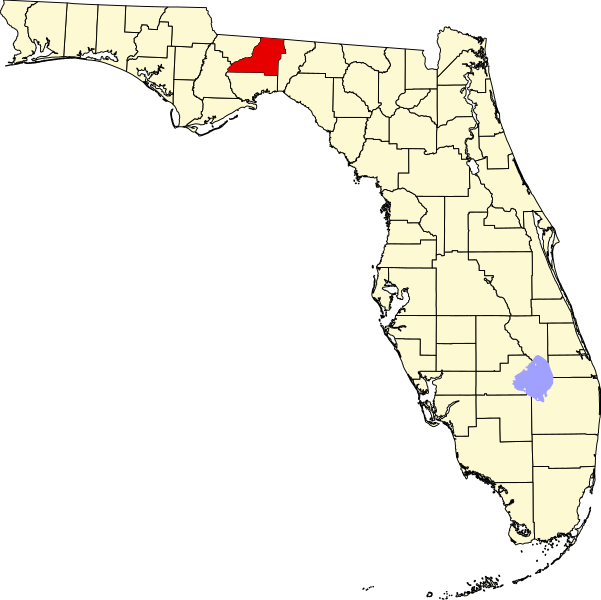File:Map of Florida highlighting Leon County.svg