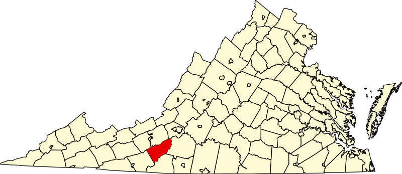 File:Map of Virginia highlighting Floyd County.svg