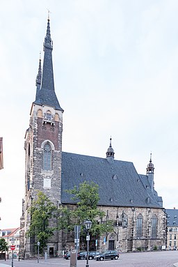 Marktplatz, St. Jakobskirche, Köthen (Anhalt) 20180812 010