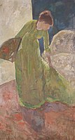 Mary Cassatt - Woman Standing, Holding a Fan, 1878-79.jpg