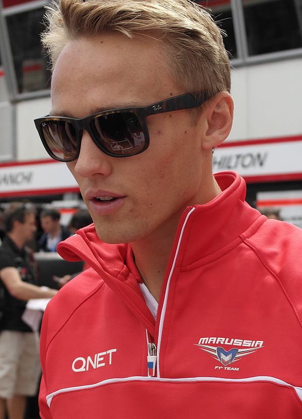 Chilton at the 2013 Monaco Grand Prix