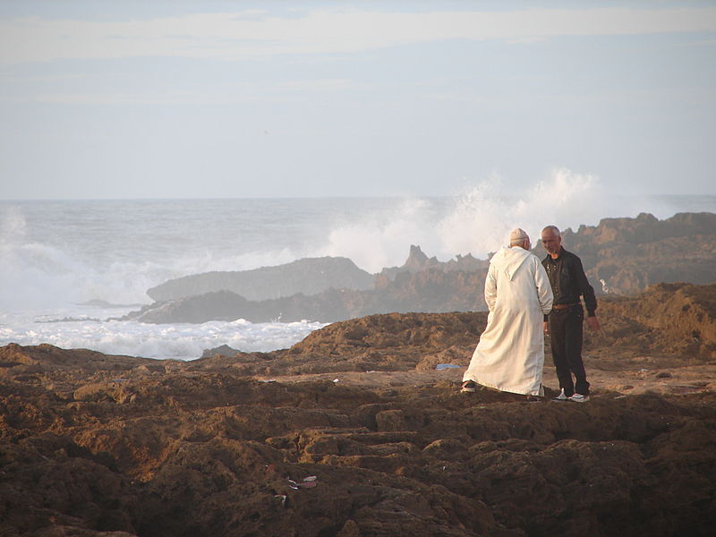 File:Meeting On The Beach, Essaouira (5235069003).jpg