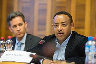 <span class="mw-page-title-main">Mesfin Negash</span> Ethiopian journalist and commentator