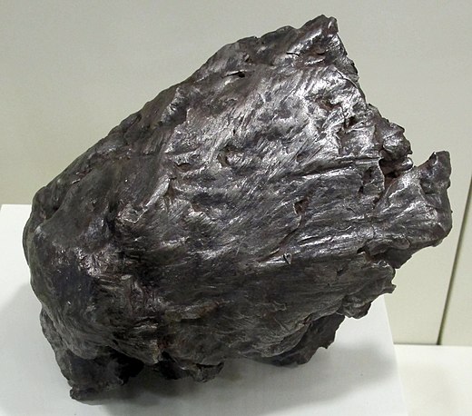 de Sichote-Alinmeteoriet, een ijzermeteoriet