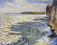 Waves and Rocks at Pourville Monet w808.jpg