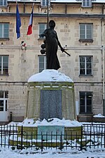 Monumento a los caídos en la guerra, Villejuif, Edmond Chrétien