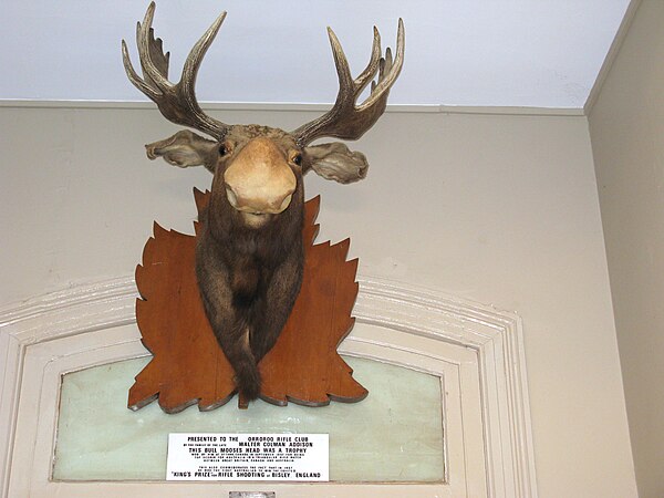 Trophy won by W. C. Addison in Ottawa, Canada