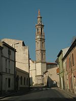 Il campanile della chiesa parrocchiale