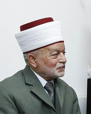 <span class="mw-page-title-main">Muhammad Ahmad Hussein</span> Grand Mufti of Jerusalem (2006–present)