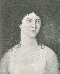 Портрет жены Тегнера Анны Мюрман (1785—1853) в молодости