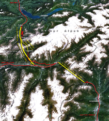 Tunelul Lötschberg (tunel apex)