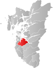 Sandnes within Rogaland