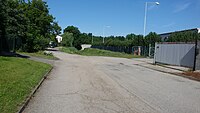 Čeština: Na Spojce – ulice v Rudolfově, okres České Budějovice, Jihočeský kraj. English: Na Spojce – street in Rudolfov, České Budějovice District, South Bohemian Region, Czechia.