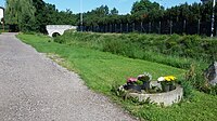 Čeština: Na Spojce – ulice v Rudolfově, okres České Budějovice, Jihočeský kraj. English: Na Spojce – street in Rudolfov, České Budějovice District, South Bohemian Region, Czechia.