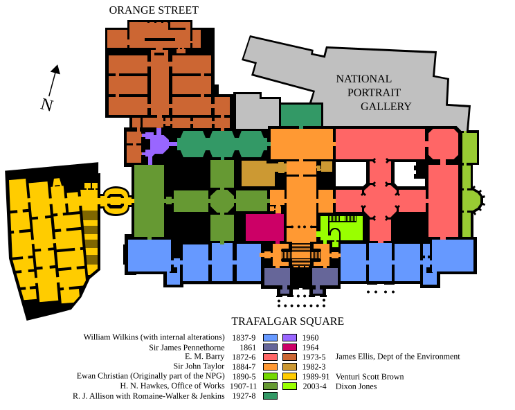 File:National Gallery 1st floor plan.svg