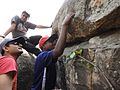 Natural bouldering trainning and practice by Pathajatra club Budge Budge DSCN1237.jpg