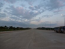 An empty boulevard in Naypyidaw Naypyidaw -- Wide Boulevard.JPG