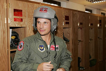Actor Nick Lachey in squadron gear in 2008 Nick Lachey at Ramstein1.jpg