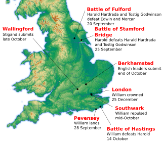 <span class="mw-page-title-main">Norman Conquest</span> 11th-century invasion and conquest of England by Normans