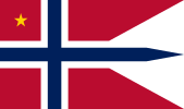 Rank Flag of a Brigadier, Norwegian Army