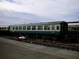「英國鐵路2B型客車」開放式旅行二等座車