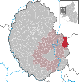 Läget för Oberkail i Eifelkreis Bitburg-Prüm