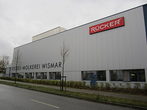 Ostsee-Molkerei Wismar Fassade Rostocker Straße