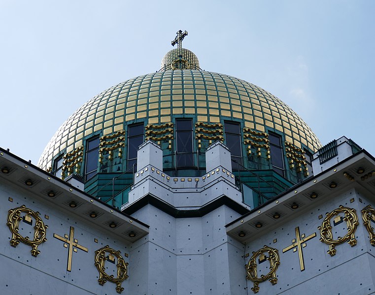 File:Otto Wagner Kirche, Wien - Goldene Kuppel (2).jpg