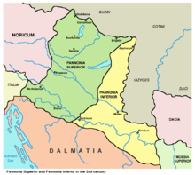 carte des provinces danubiennes