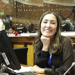 <span class="mw-page-title-main">Patricia Mendoza</span> Ecuadorian politician