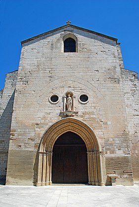 La façade occidentale.