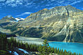 Возера Пейта ў Канадскіх скалах