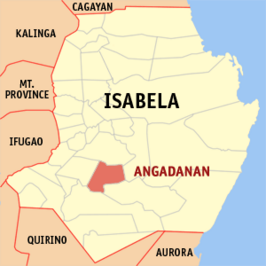 Kaart van Angadanan