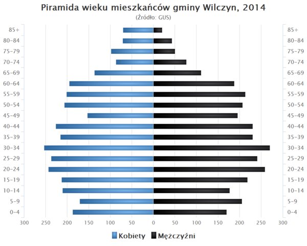 Piramida wieku Gmina Wilczyn.png