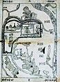 Plan de Thang Long d'après la Géographie de Hông Dức (1490)