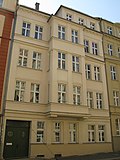 Apartment building in closed development