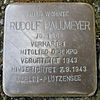 Plauen, Stolperstein Rudolf Hallmeyer - Paul-Schneider-Straße 8.jpg