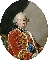 Portrait painting of Étienne François de Choiseul (1719-1785) Duke of Choiseul by Louis Michel van Loo (Versailles).jpg