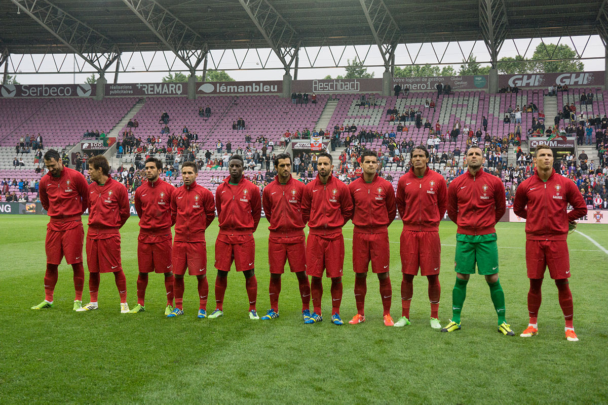 File Portugal Football Team Croatia Vs Portugal 10th June 13 Jpg Wikimedia Commons