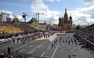 Svečani koncert povodom 870. godišnjice Moskve.