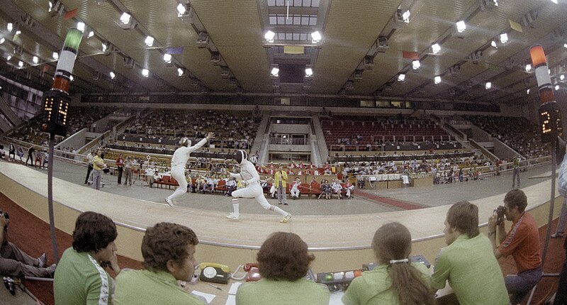 File:RIAN archive 103469 Women's fencing competitions. XXII Olympic Games.jpg