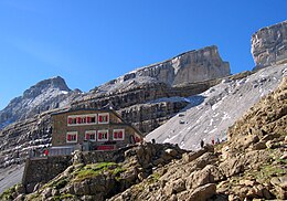 Illustrazione del rifugio.