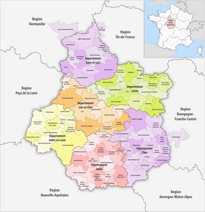 Gemeindeverbände in Centre-Val de Loire