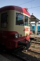 An unidentified Regiotrans diesel unit in Arad railway station.