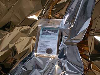 <span class="mw-page-title-main">Space blanket</span> Aluminized plastic sheet used to protect against heat in space