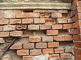 Čeština: Cihlový dům v Rosické ulici v Brně. English: Brick house in Rosická Street in Brno.